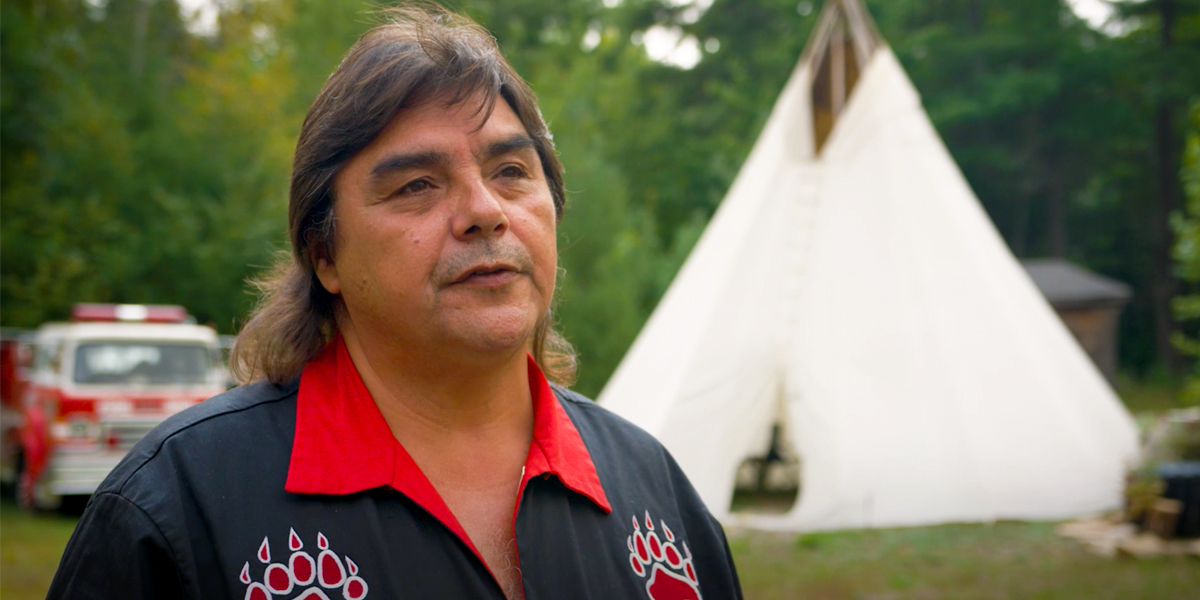 Chief Wayne McQuabbie of the Henvey Inlet First Nation in Pickerel, Ont. Nigig Power Corp. Henvey Inlet First Nation (Pickerel, Ont.)